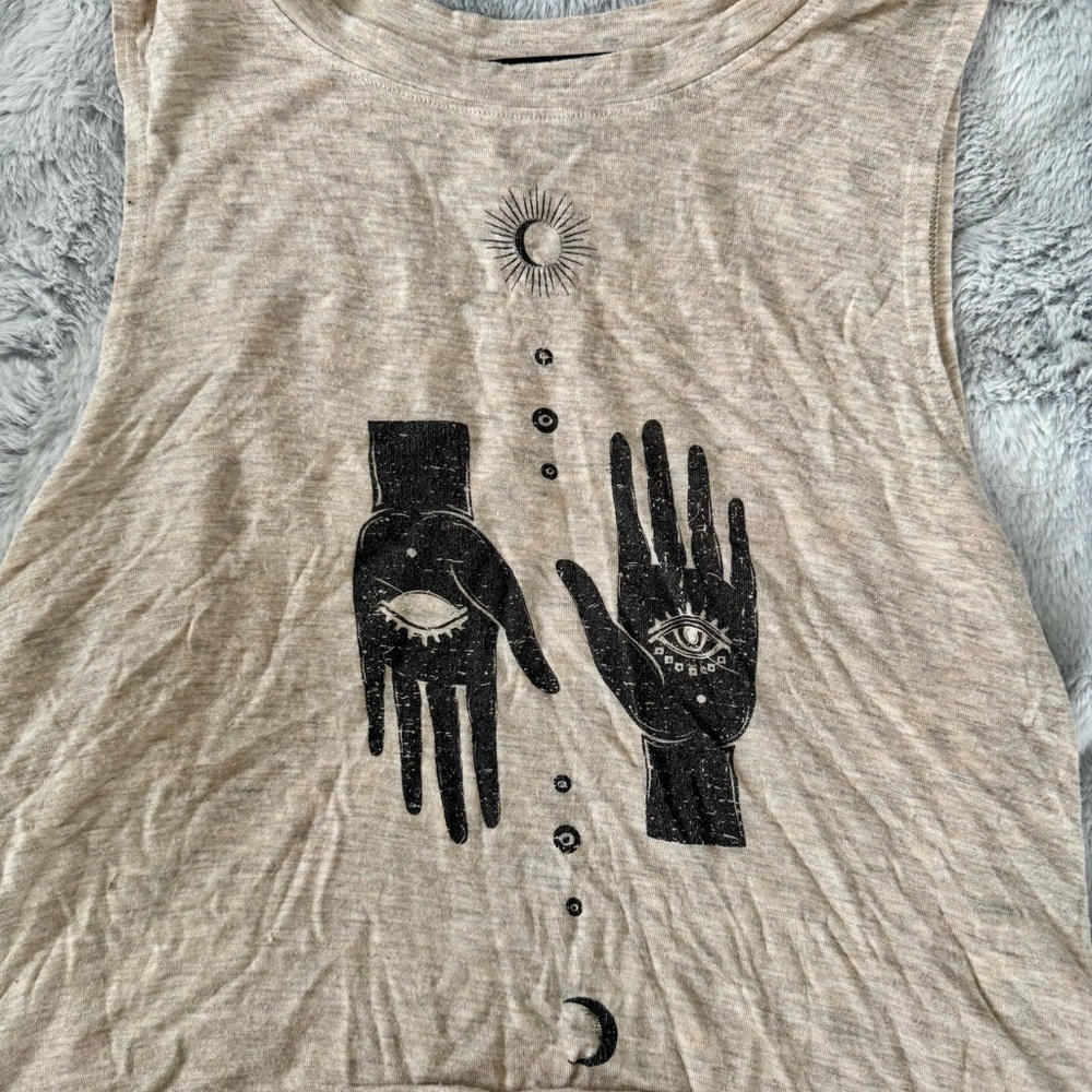 Unique Cropped Tank Top